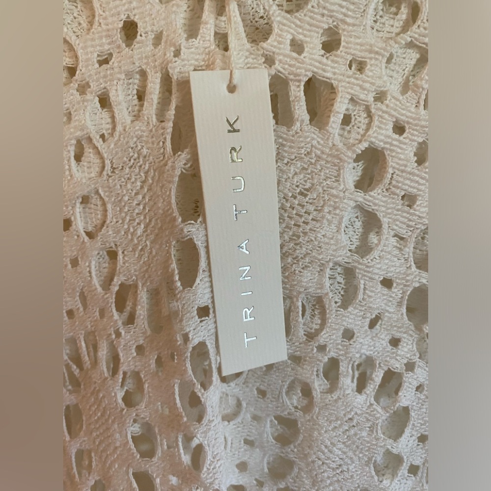 Trina Turk crochet hoodie - Picture 6 of 10